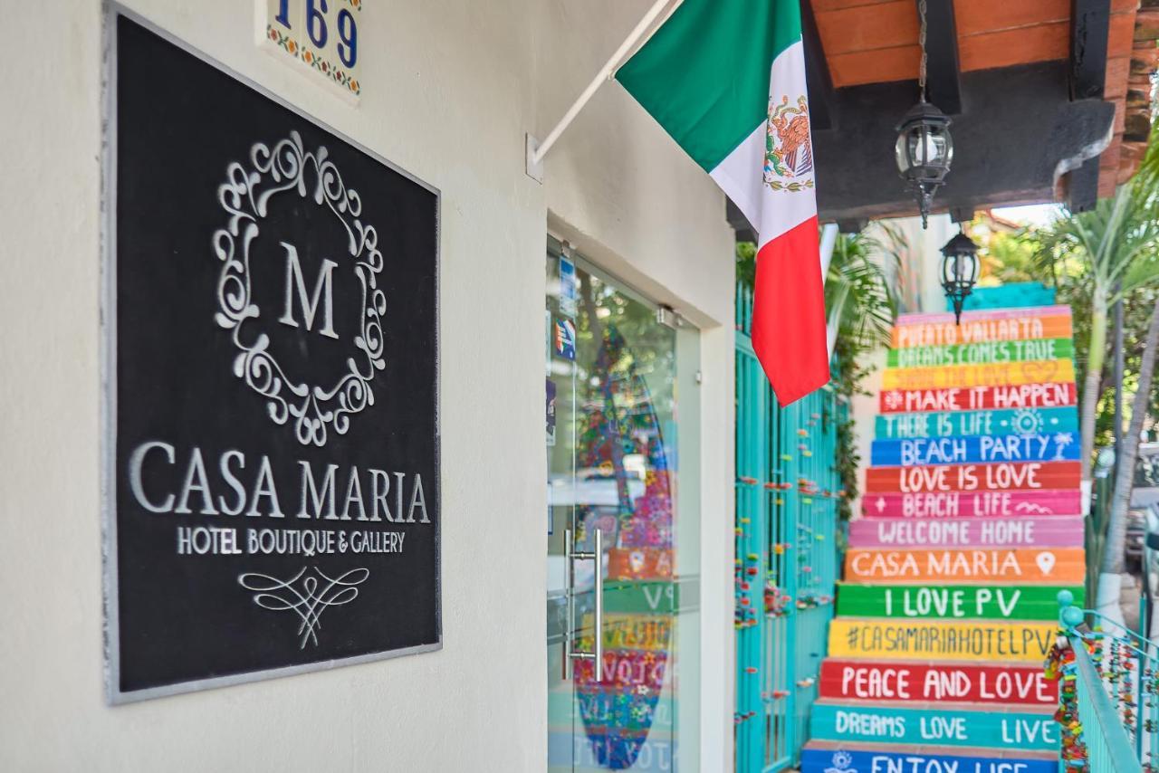 Casa Maria Hotel Boutique & Gallery Adults Only Puerto Vallarta Kültér fotó