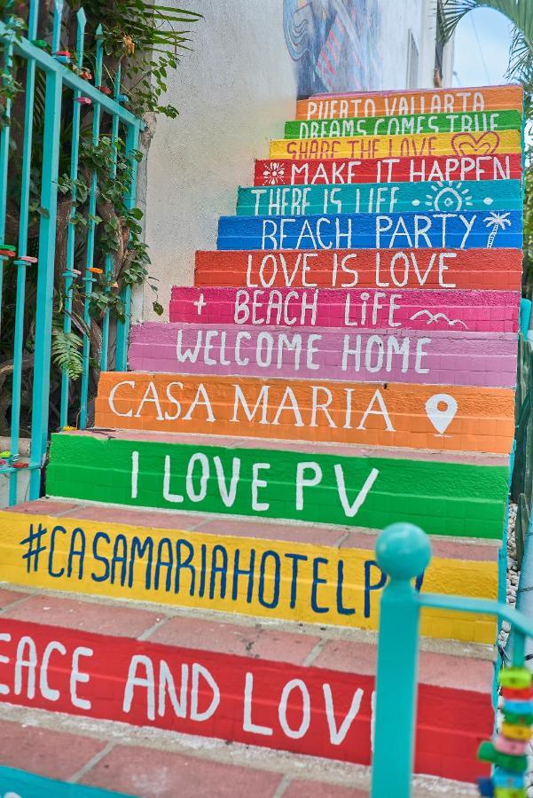 Casa Maria Hotel Boutique & Gallery Adults Only Puerto Vallarta Kültér fotó